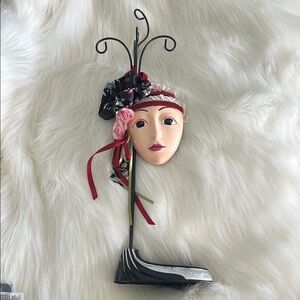 Unique Decorative Mask with Stand jewelry,holder